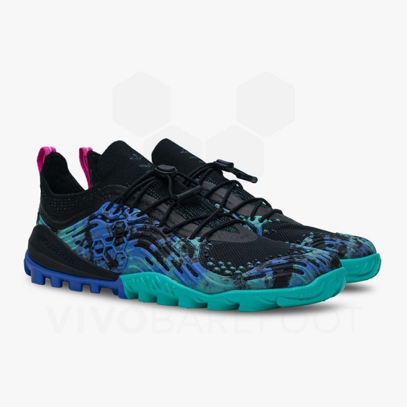 Tenis Trail Running Vivobarefoot Hydra Esc Mujer Azules | MX191DO