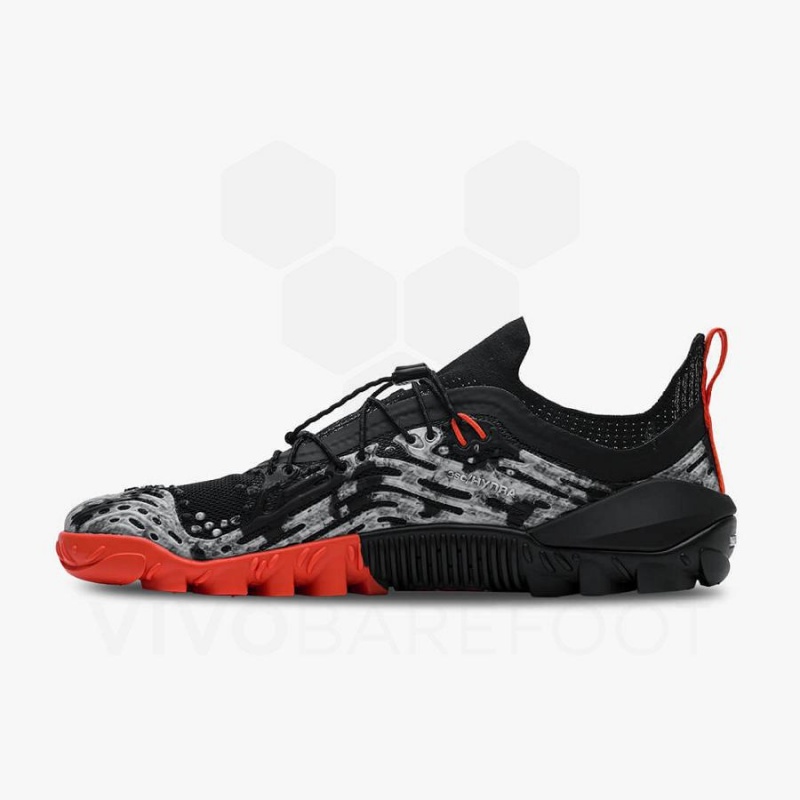 Tenis Trail Running Vivobarefoot Hydra Esc Hombre Obsidian | MX360QC