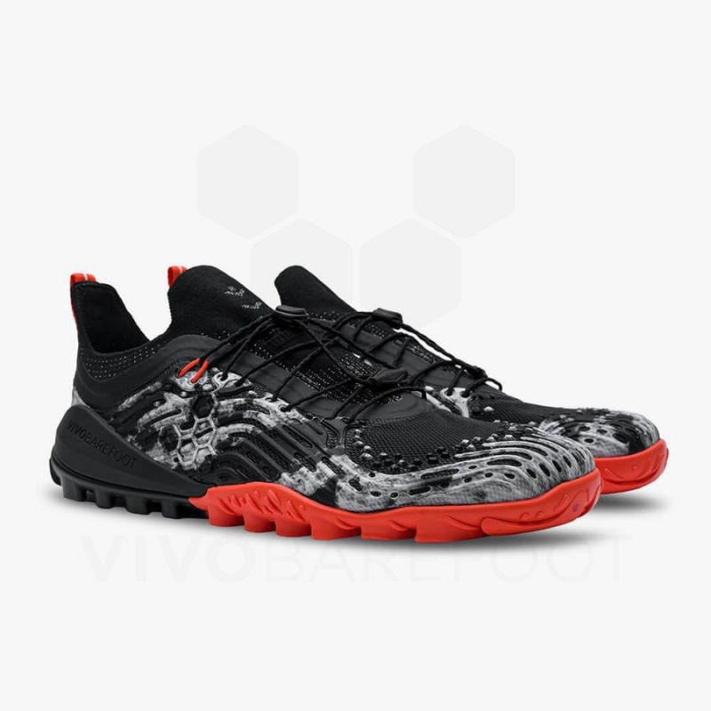 Tenis Trail Running Vivobarefoot Hydra Esc Hombre Obsidian | MX360QC