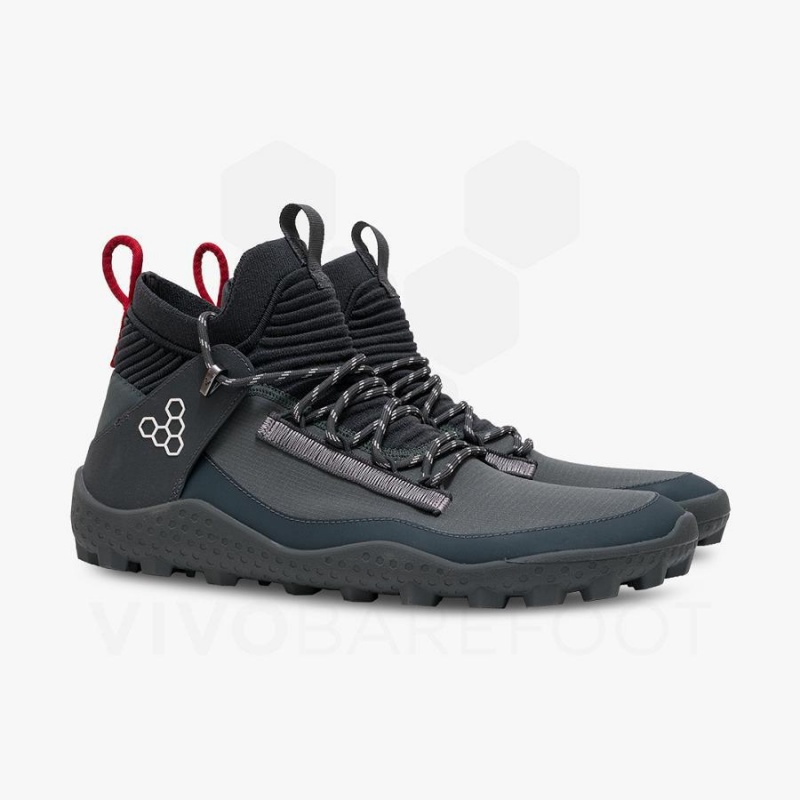 Tenis Trail Running Vivobarefoot Magna Lite WR SG Hombre Grises | MX376AS