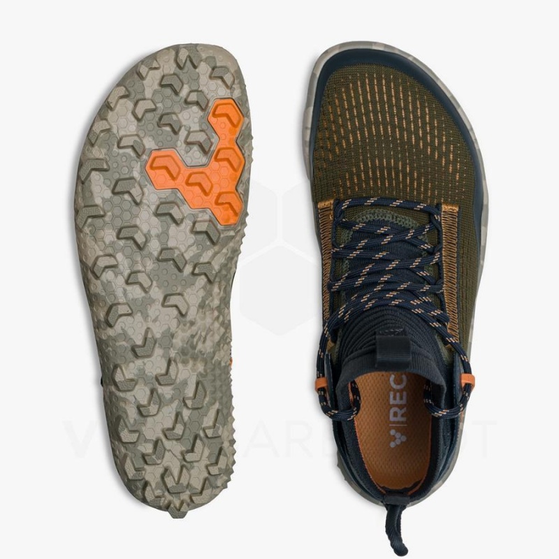 Tenis Trail Running Vivobarefoot Magna Lite SG Hombre Verdes | MX362OB