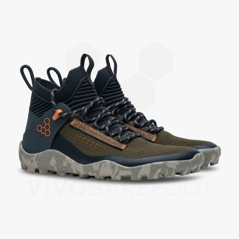 Tenis Trail Running Vivobarefoot Magna Lite SG Hombre Verdes | MX362OB