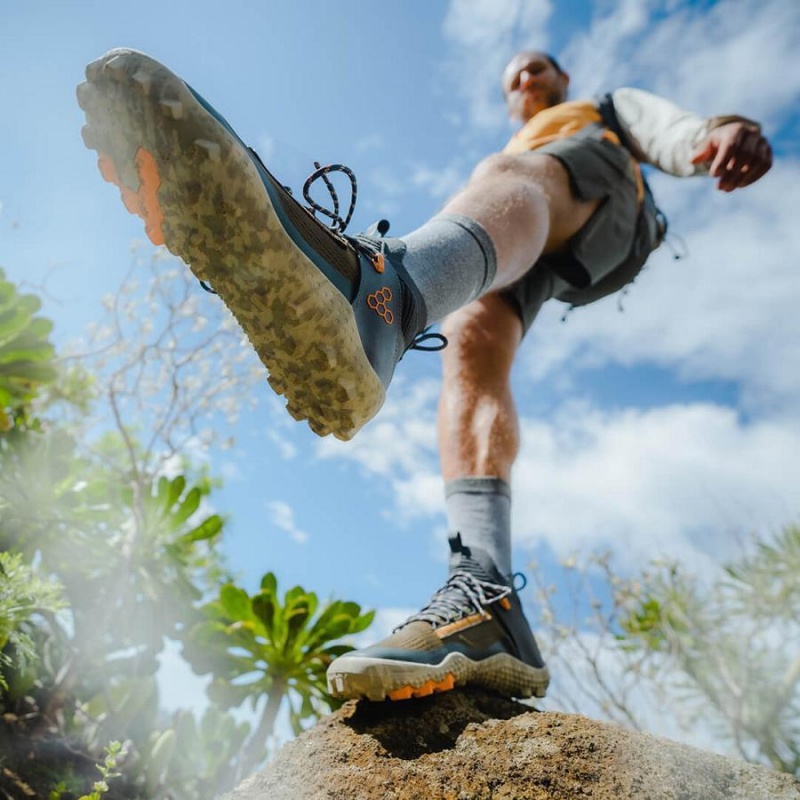 Tenis Trail Running Vivobarefoot Magna Lite SG Hombre Verdes | MX362OB