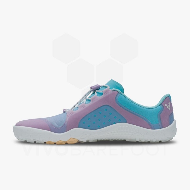 Tenis Trail Running Vivobarefoot Primus Trail III All Weather FG Mujer Morados | MX206OB