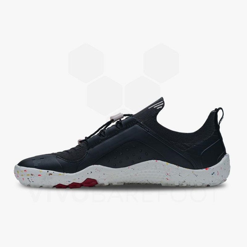 Tenis Trail Running Vivobarefoot Primus Trail Knit FG Mujer Obsidian Rosas | MX202SZ