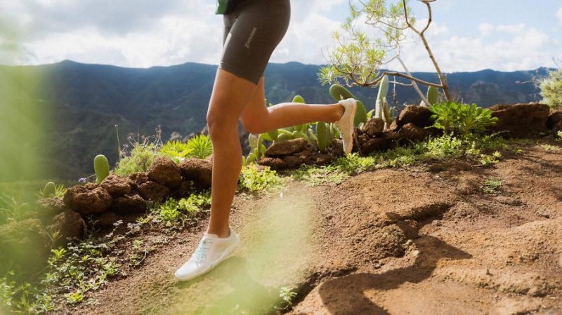 Tenis Trail Running Vivobarefoot Primus Trail Knit FG Mujer Obsidian Rosas | MX202SZ