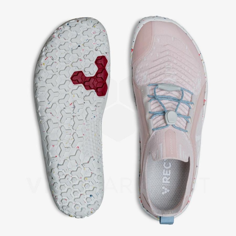 Tenis Trail Running Vivobarefoot Primus Trail Knit FG Mujer Rosas | MX199VJ