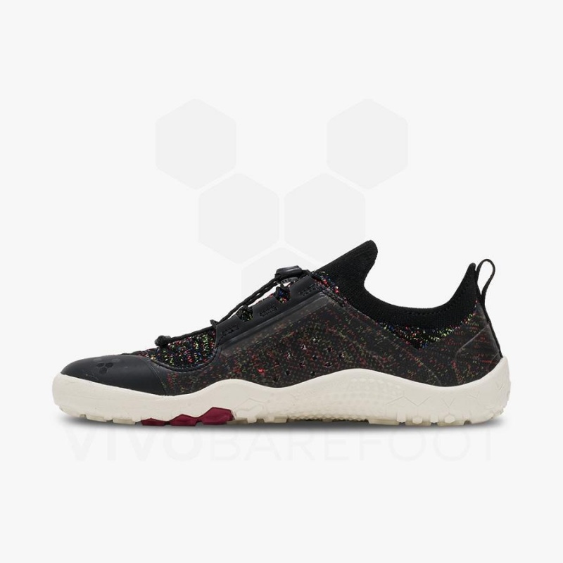 Tenis Trail Running Vivobarefoot Primus Trail Knit FG Mujer Negros | MX198WH