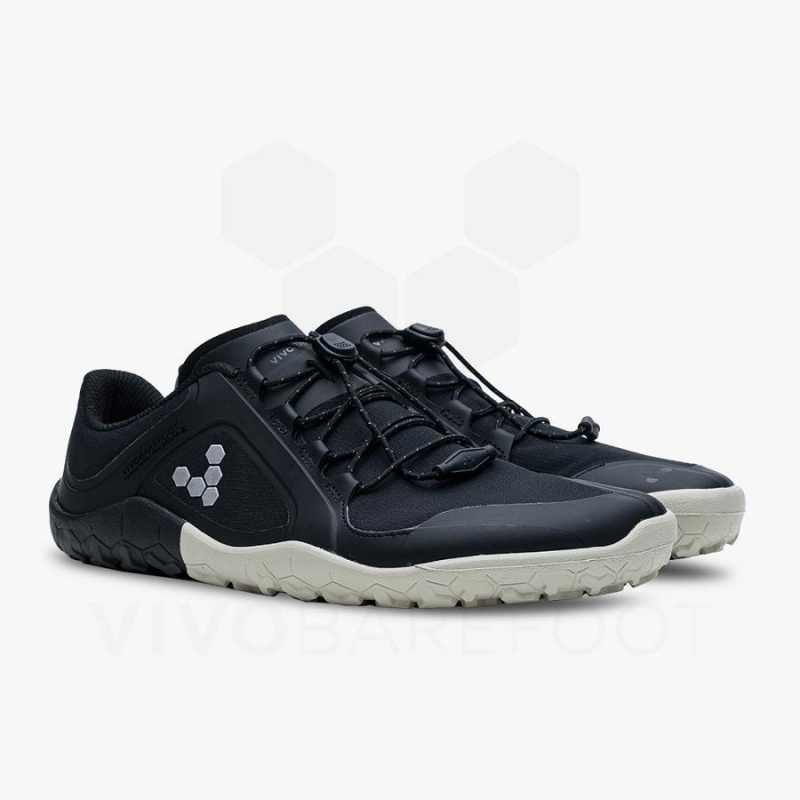 Tenis Trail Running Vivobarefoot Primus Trail III All Weather FG Hombre Obsidian | MX375BA