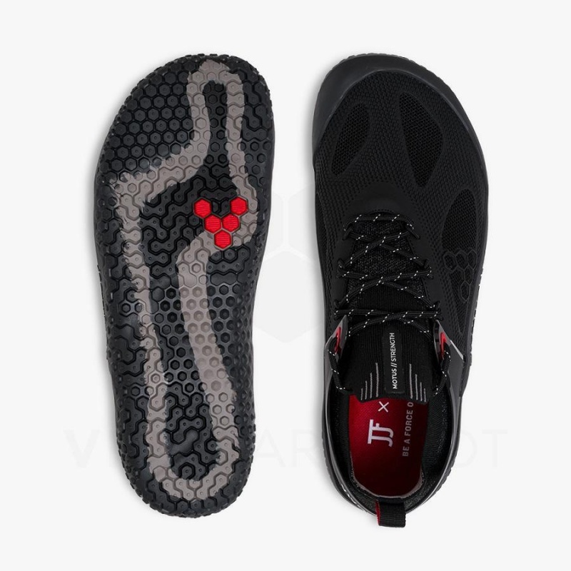 Tenis Training Vivobarefoot Motus Strength JJF Hombre Obsidian Grises Oscuro | MX337NN