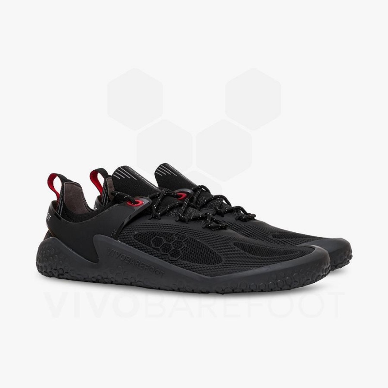 Tenis Training Vivobarefoot Motus Strength JJF Hombre Obsidian Grises Oscuro | MX337NN