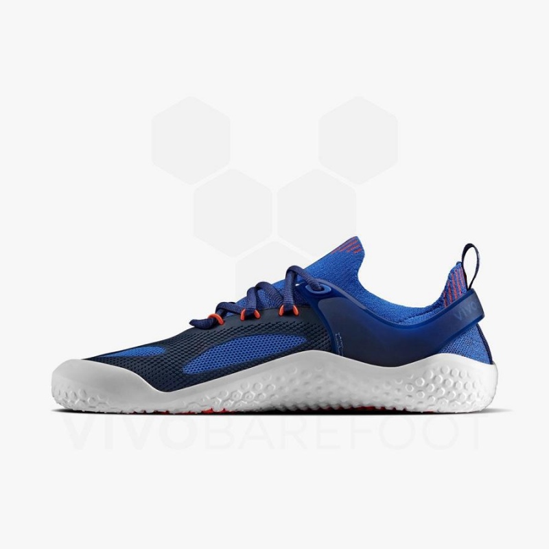 Tenis Training Vivobarefoot Motus Strength Hombre Azules Azul Marino Naranjas | MX353XG