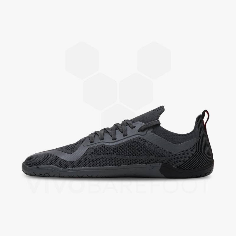 Tenis Training Vivobarefoot PREORDER 'PRIMUS LITE KNIT JJF' Mujer Obsidian Grises Oscuro | MX178QC