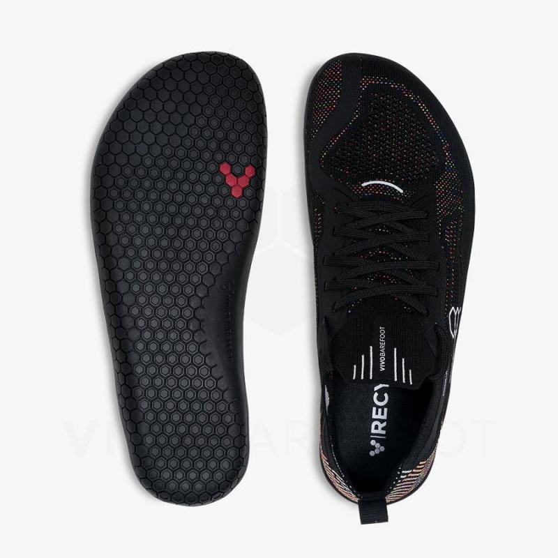 Tenis Training Vivobarefoot Primus Lite Knit Hombre Obsidian | MX339LQ