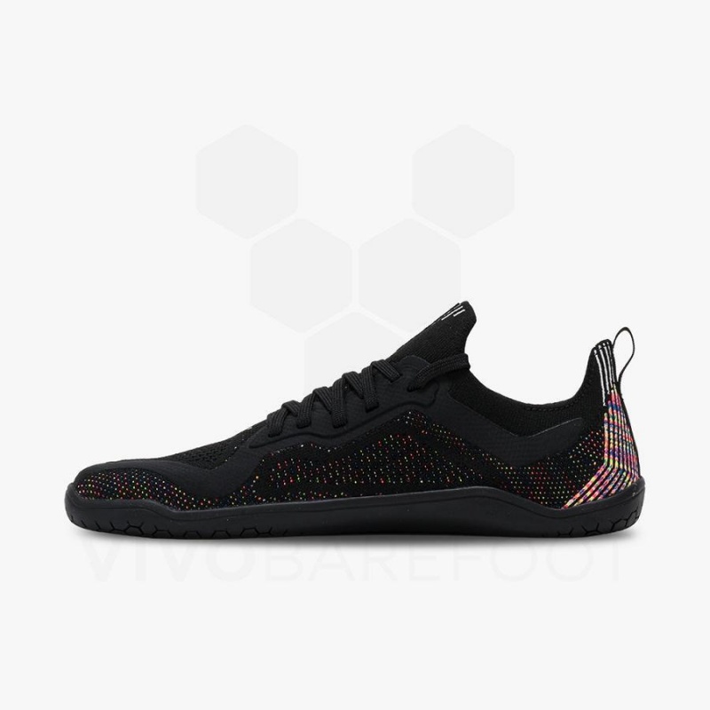 Tenis Training Vivobarefoot Primus Lite Knit Mujer Obsidian | MX180OB