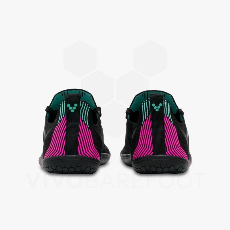 Tenis Training Vivobarefoot Primus Lite Knit Mujer Obsidian Rosas | MX179PV