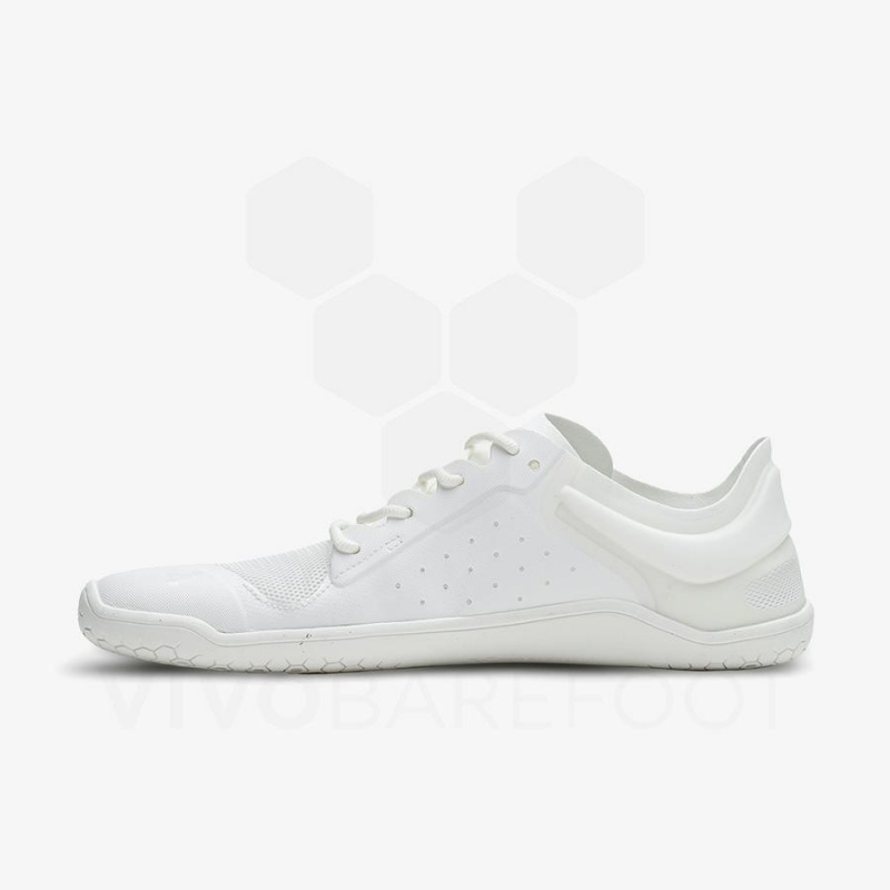 Tenis Training Vivobarefoot Primus Lite III Mujer Blancos | MX174UK