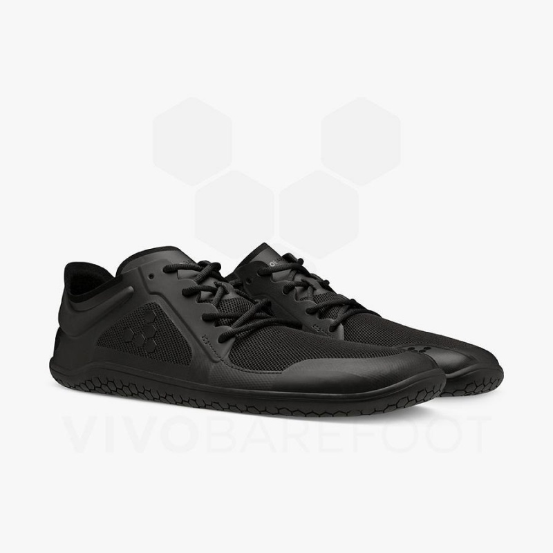 Tenis Training Vivobarefoot Primus Lite III Hombre Obsidian | MX351ZD