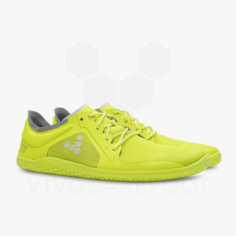 Tenis Training Vivobarefoot Primus Lite III Hombre Amarillos | MX348CP