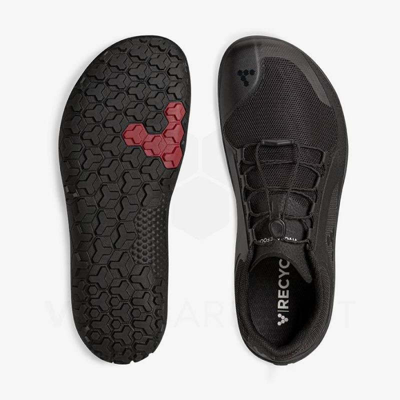 Tenis Training Vivobarefoot Primus Trail II FG Hombre Obsidian | MX327XG