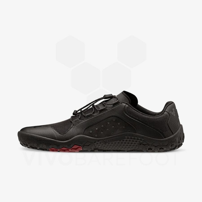 Tenis Training Vivobarefoot Primus Trail II FG Hombre Obsidian | MX327XG