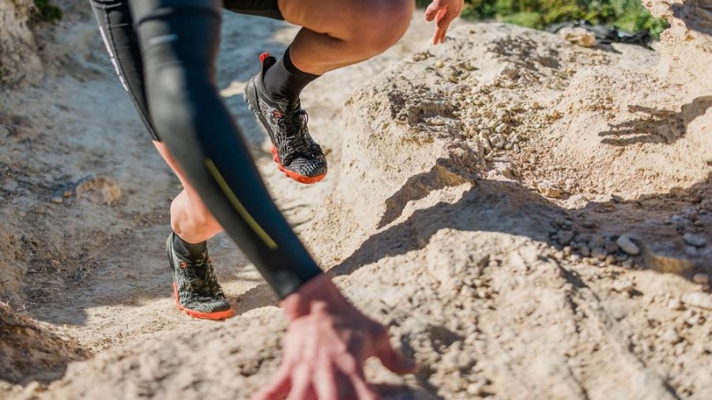 Tenis de Senderismo Vivobarefoot Hydra Esc Mujer Obsidian | MX242EI