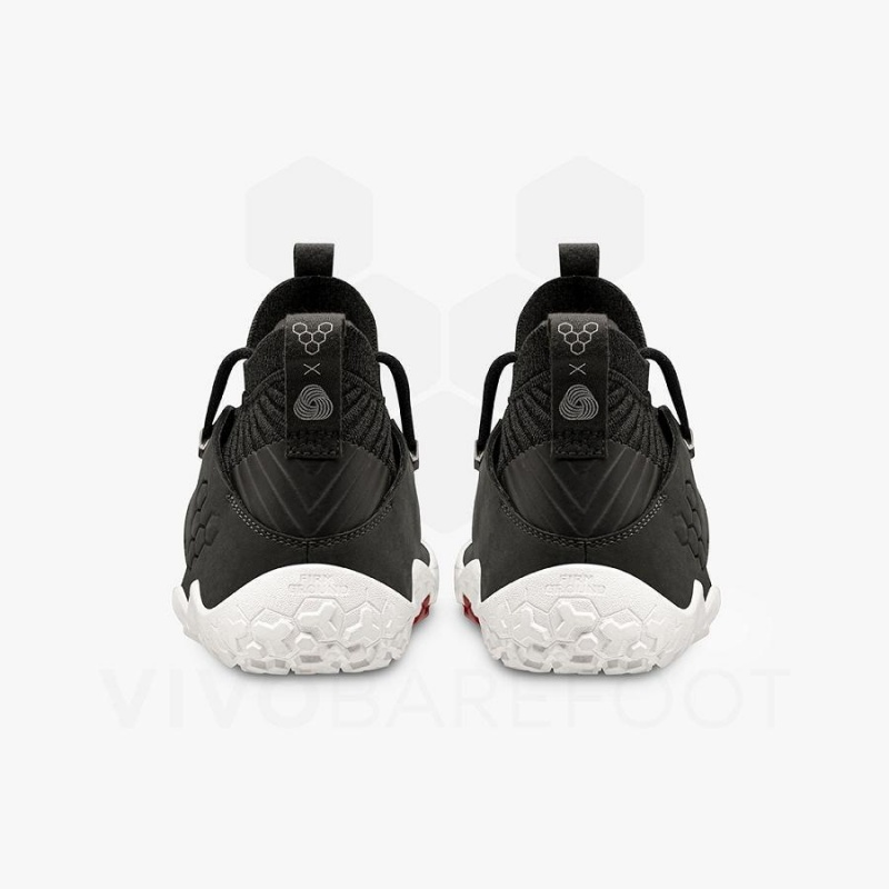 Tenis de Senderismo Vivobarefoot Magna FG Mujer Obsidian Blancos | MX253TL