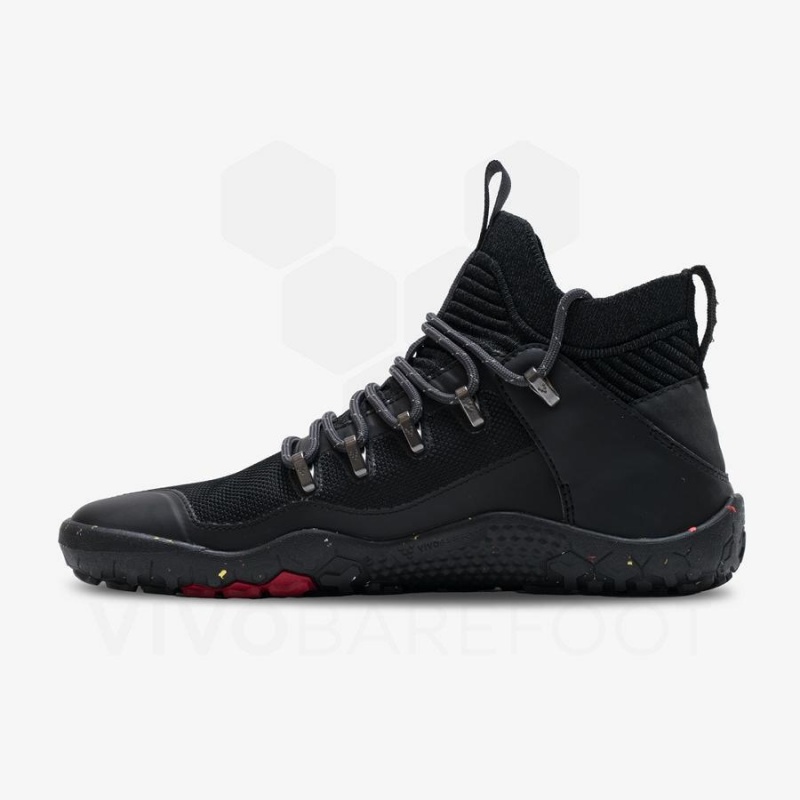 Tenis de Senderismo Vivobarefoot Magna Trail II FG Hombre Obsidian | MX404YF