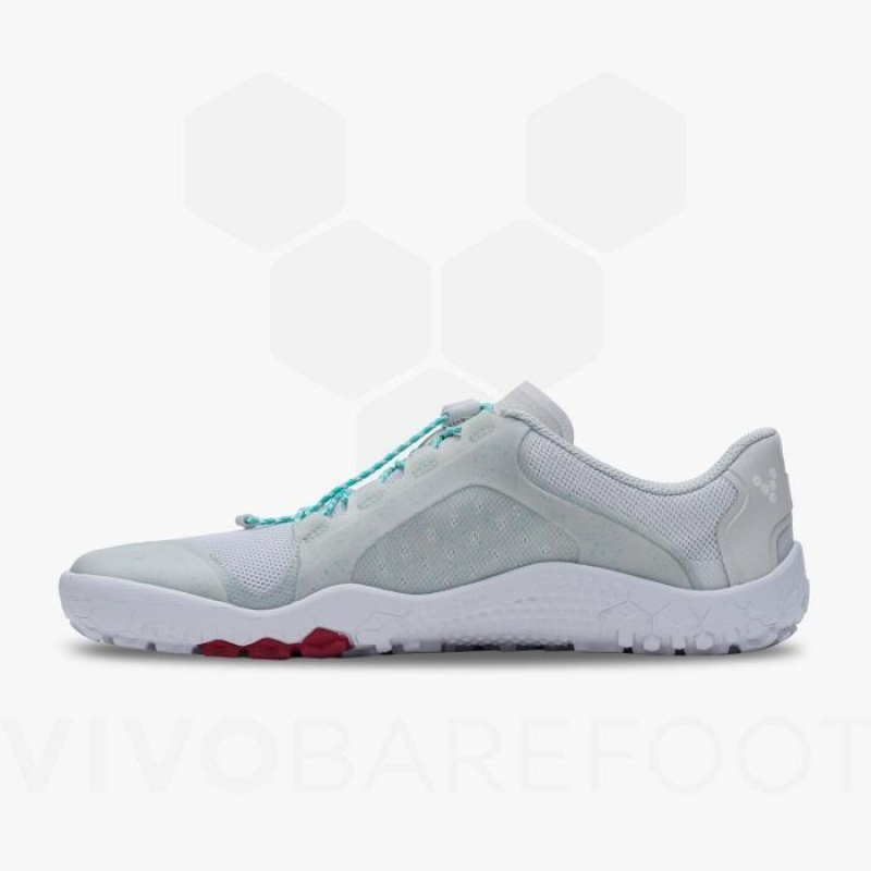 Tenis de Senderismo Vivobarefoot Primus Trail II FG Mujer Blancos | MX249XG