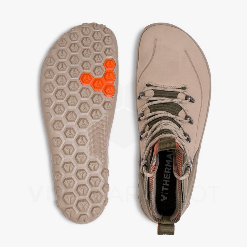 Tenis de Senderismo Vivobarefoot Tracker Decon FG2 Hombre Marrom | MX425DO