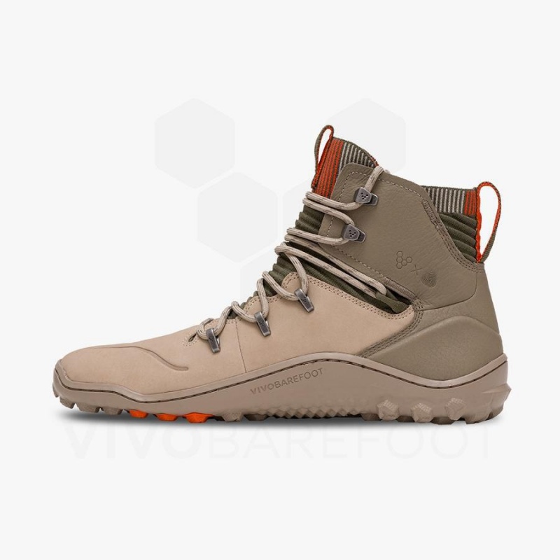 Tenis de Senderismo Vivobarefoot Tracker Decon FG2 Hombre Marrom | MX425DO