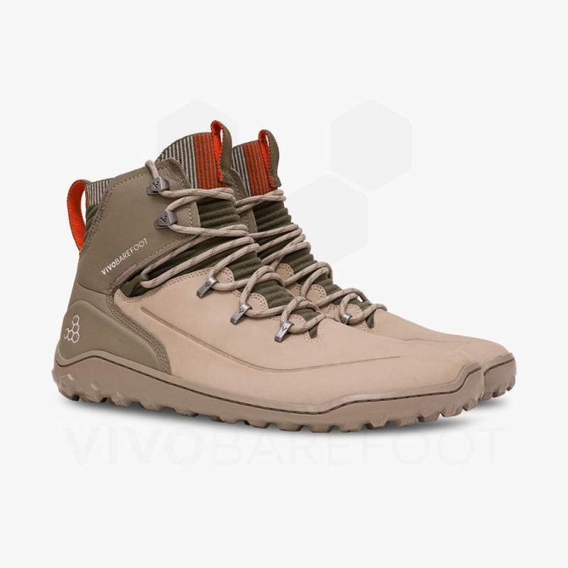 Tenis de Senderismo Vivobarefoot Tracker Decon FG2 Hombre Marrom | MX425DO