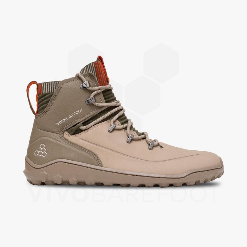 Tenis de Senderismo Vivobarefoot Tracker Decon FG2 Hombre Marrom | MX425DO