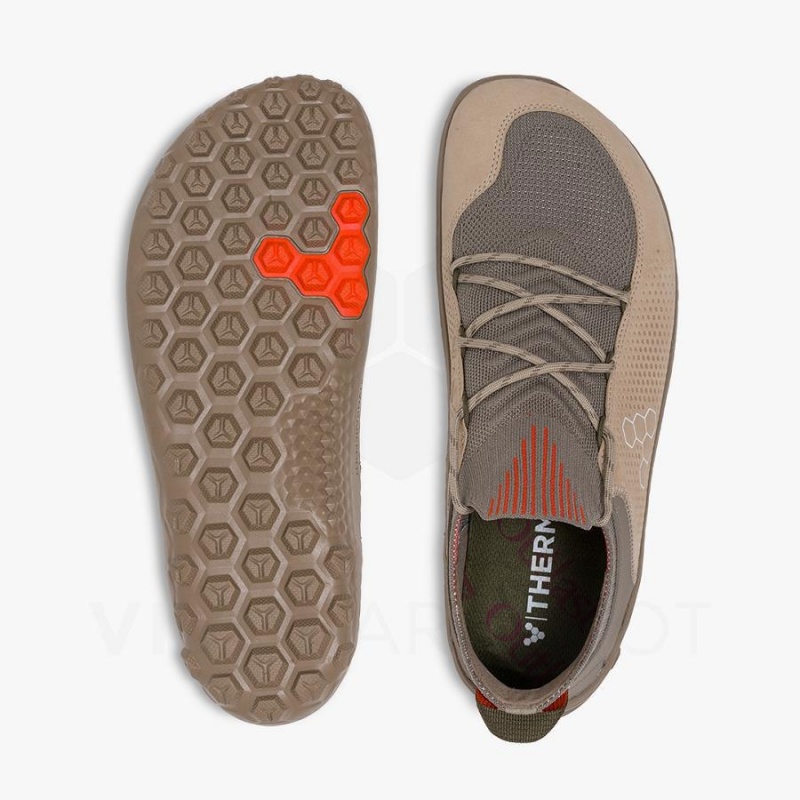 Tenis de Senderismo Vivobarefoot Tracker Decon Low FG2 Hombre Marrom | MX421HT