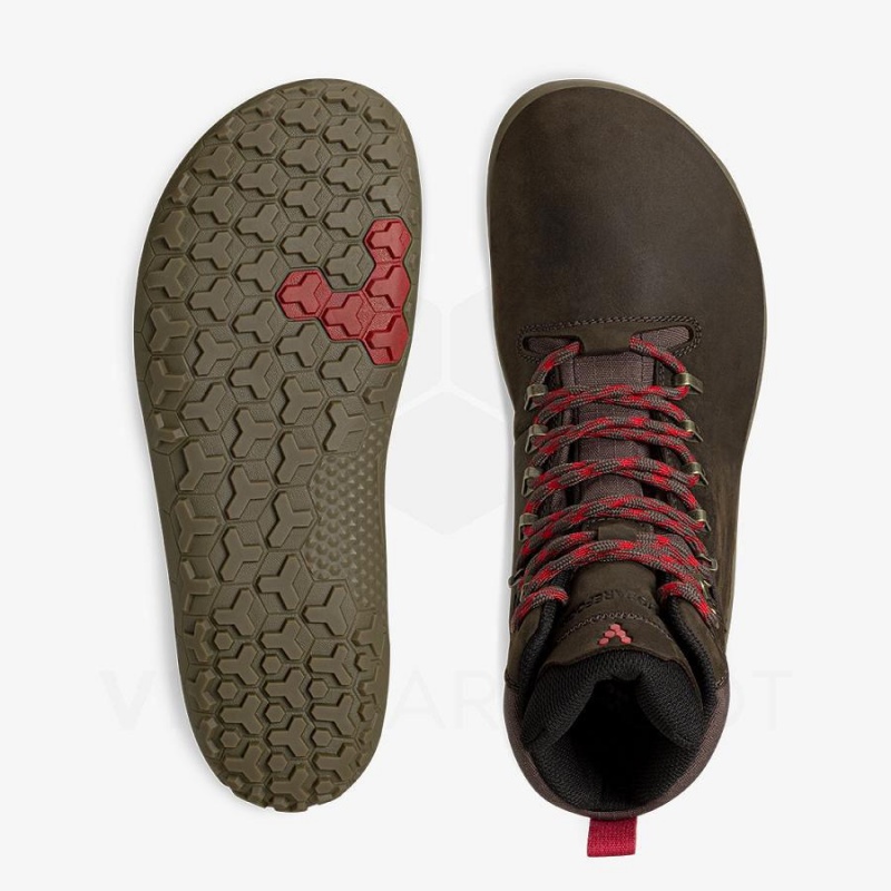 Tenis de Senderismo Vivobarefoot Tracker II FG Mujer Cafes | MX240GY