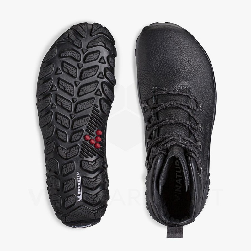 Tenis de Senderismo Vivobarefoot Tracker Forest Esc Mujer Obsidian | MX237JE