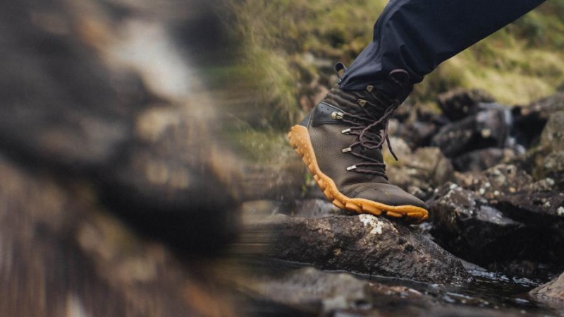 Tenis de Senderismo Vivobarefoot Tracker Forest Esc Mujer Obsidian | MX237JE