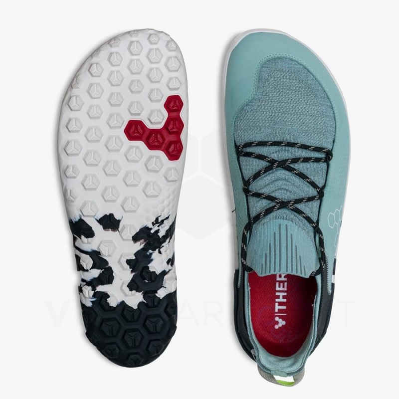 Tenis de Senderismo Vivobarefoot Tracker Decon Low FG2 Mens Mujer Azules | MX233NN