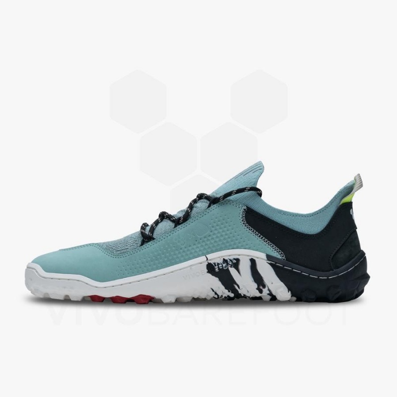 Tenis de Senderismo Vivobarefoot Tracker Decon Low FG2 Mens Mujer Azules | MX233NN