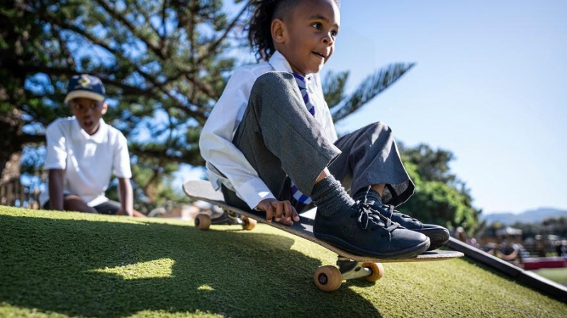 Zapatos Vivobarefoot Addis School Juniors Niños Negros | MX060EI