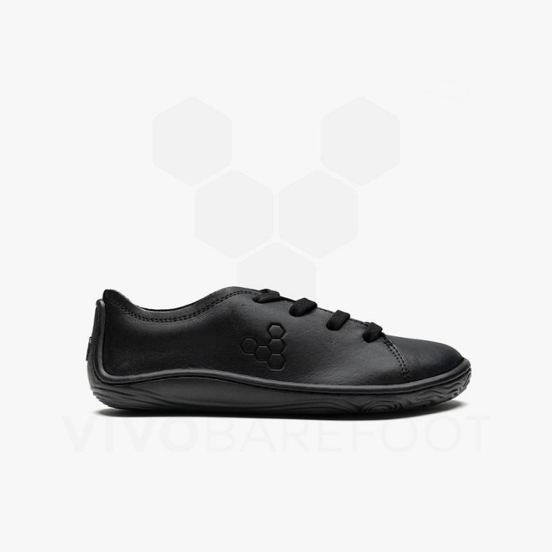 Zapatos Vivobarefoot Addis School Juniors Niños Negros | MX060EI