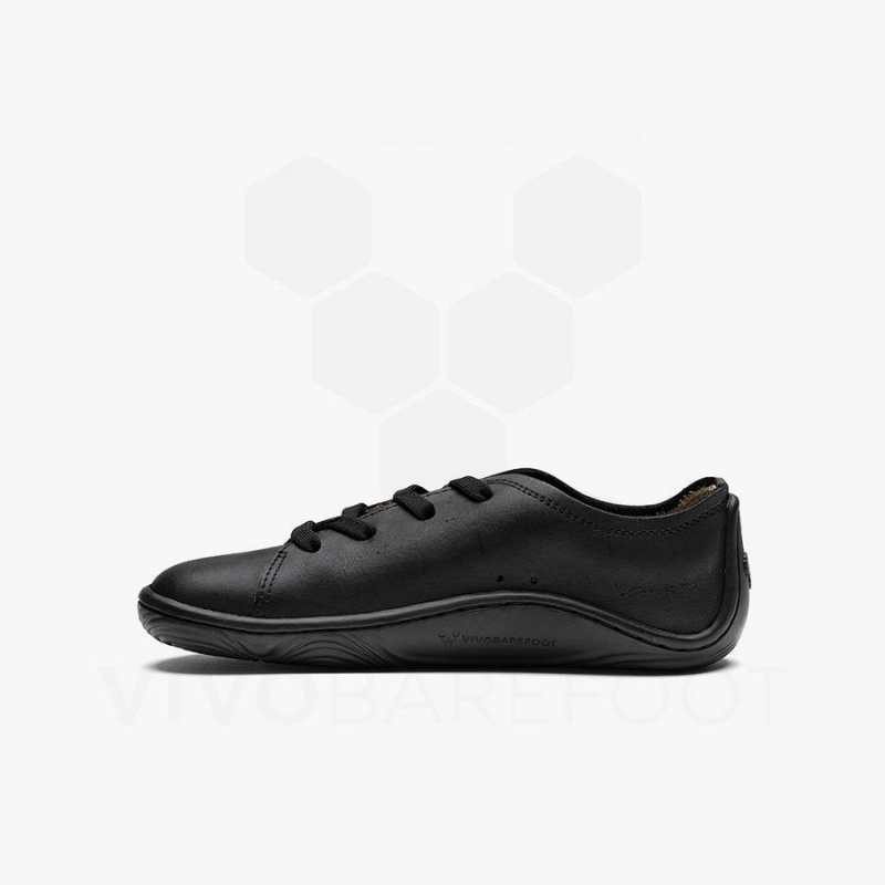 Zapatos Vivobarefoot Addis School Niños Obsidian | MX061DO