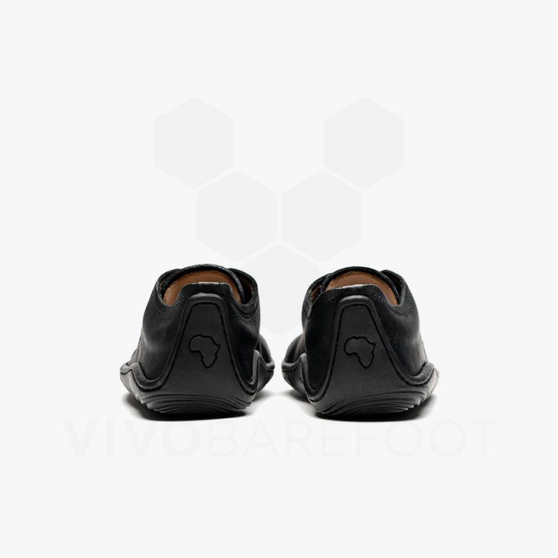 Zapatos Vivobarefoot Addis School Niños Obsidian | MX061DO