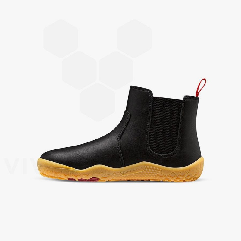 Zapatos Vivobarefoot Fulham II Niños Obsidian | MX020SZ