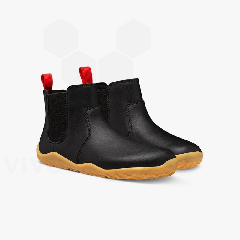 Zapatos Vivobarefoot Fulham II Niños Obsidian | MX020SZ