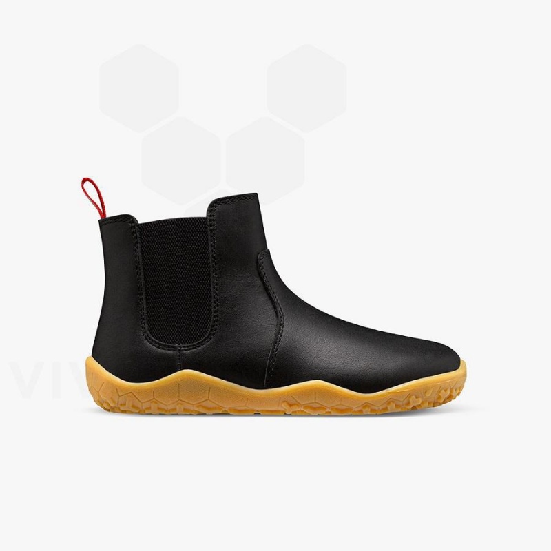 Zapatos Vivobarefoot Fulham II Niños Obsidian | MX020SZ