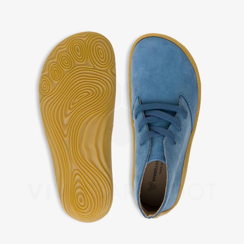 Zapatos Vivobarefoot Gobi Addis Niños Azules | MX011BA