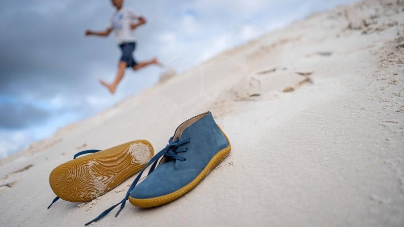 Zapatos Vivobarefoot Gobi Addis Niños Azules | MX011BA