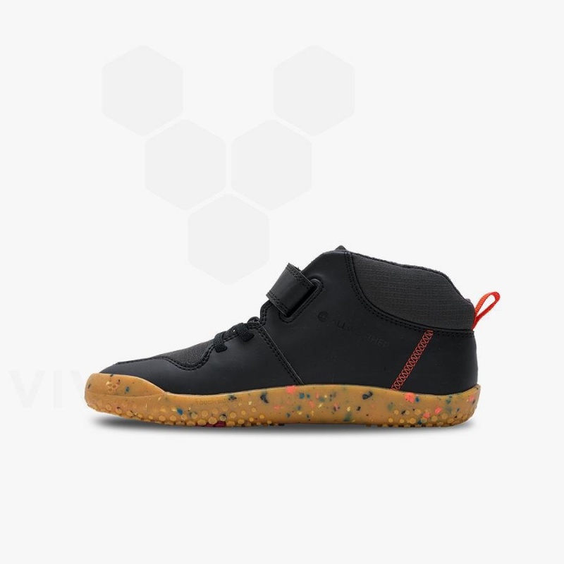 Zapatos Vivobarefoot Primus Ludo Hi Juniors Niños Obsidian | MX028KW