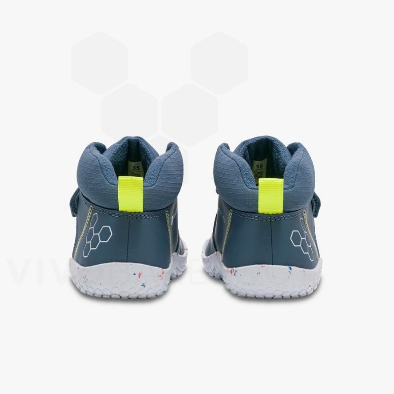 Zapatos Vivobarefoot Primus Ludo Hi Juniors Niños Azules | MX027LQ